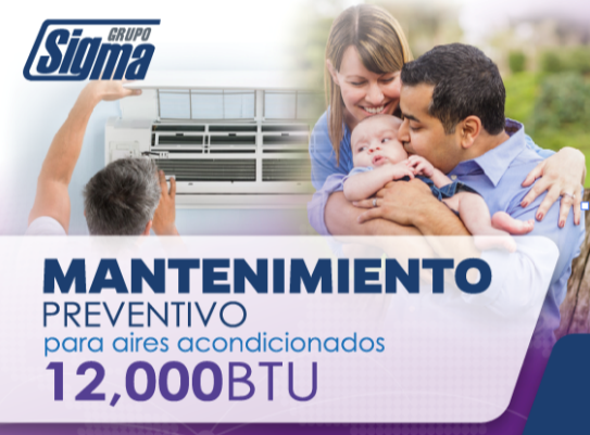 MANT SPLIT PARED 12,000 BTU