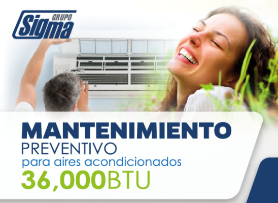 MANTENIMIENTO PREVENTIVO SPLIT PARED 36000 BTU