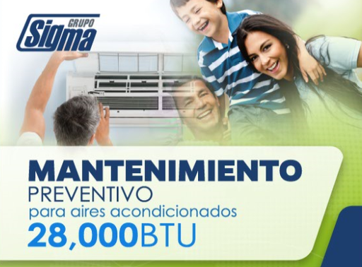 [MOMA2830P] MANTENIMIENTO PREVENTIVO SPLIT PARED 28000 / 30000 BTU